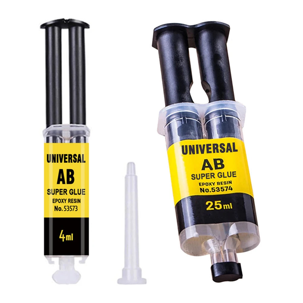 4/25ml Epoxy Resin AB Glue Waterproof Instant Fast Adhesive Repair Strong Super Liquid Glue For Wood Plastic Metal Glue Welding