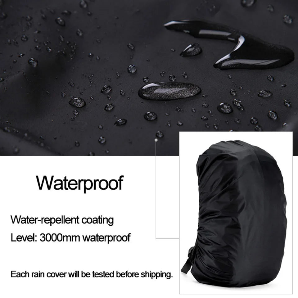 KoKossi 20-80L Lightweight Nylon Water Resistant Waterproof Backpack Outdoor Camping Hiking Travel Cycling Rain Cover Dust Cover