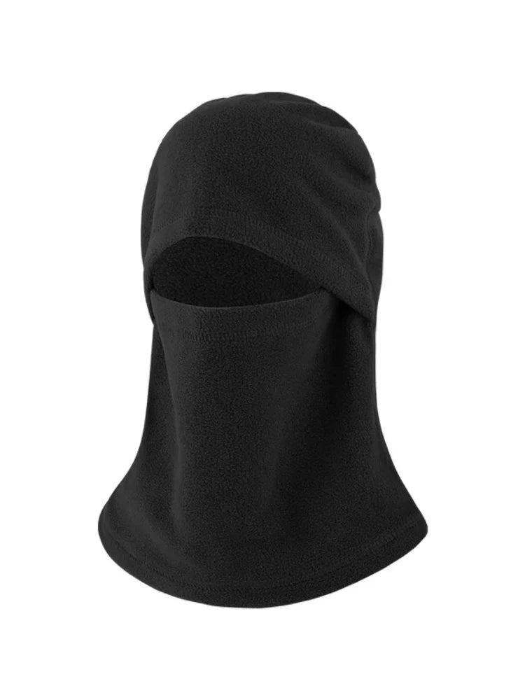 Autumn Winter Hooded Bandana Bicycle Warm Mask Multi-functional Neck Cover Windproof Ski Cap Polar Fleece Sports Warm Headgear