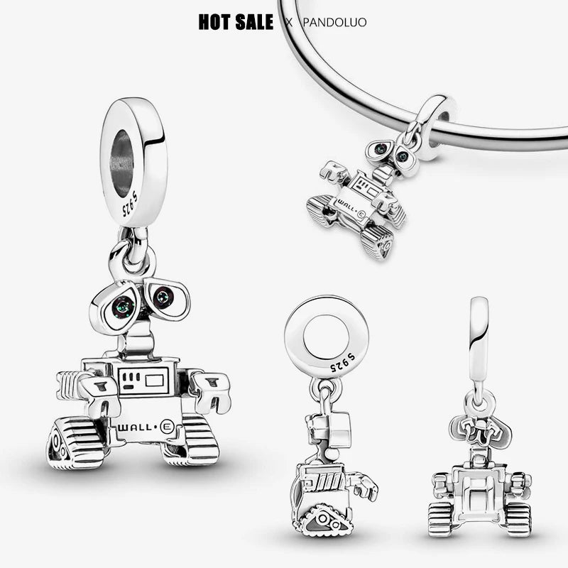 New in Disney Series Charm Beads Fits Pandora Original Charms Bracelet For Women 925 Silver Pendant Bead DIY Jewelry Hot Sale