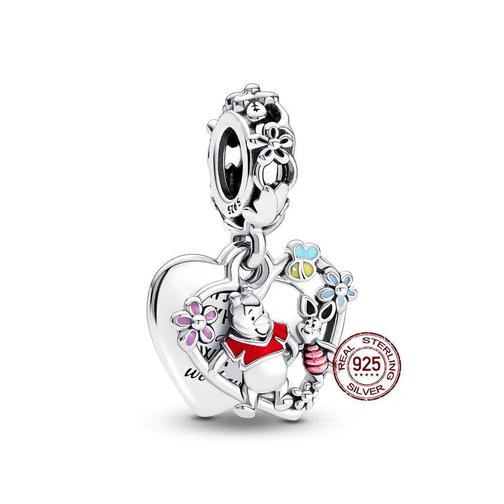 New Charm plata de ley 925 Silver Disney Star Warsries Mandalorian Helmet Charm Bead Fit Original brand bracelet Birthday Gift