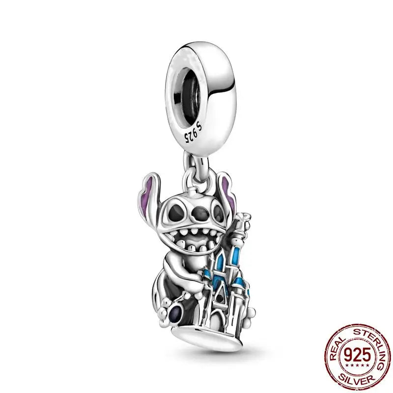 New Charm plata de ley 925 Silver Disney Star Warsries Mandalorian Helmet Charm Bead Fit Original brand bracelet Birthday Gift