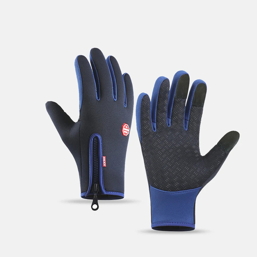 Winter Men's And Women's Warm Gloves, Waterproof And Skin Friendly Touch Screen, Suitable For Cycling And Skiing