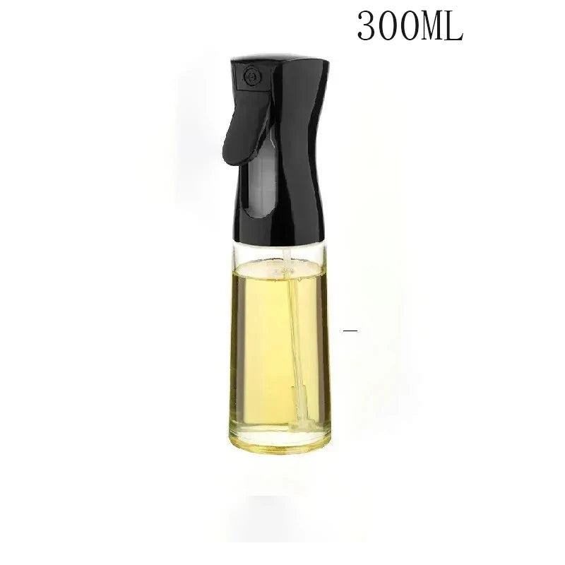 1pc 200ml/300ml Oil Spray Bottle Kitchen Cooking Olive Oil Dispenser Camping BBQ Baking Vinegar Soy Sauce Sprayer Containers