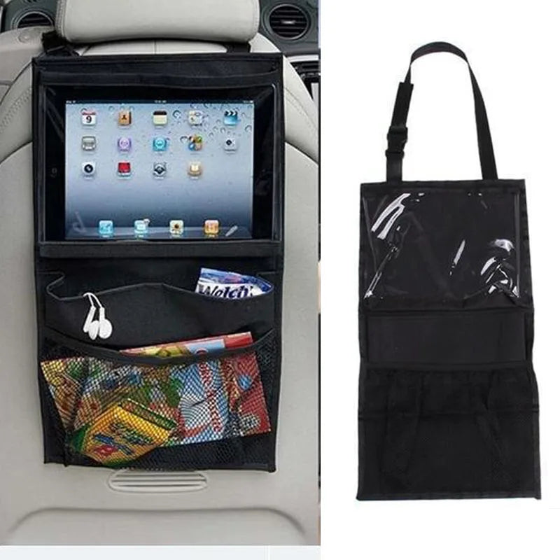 1PC Car Seat Back Storage Bag Multifunctional Folding Portable Storage Bag Car Seat Mommy Hanging Bag Car Interior