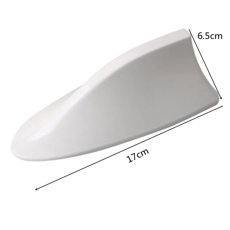 Car Shark Fin Antenna Cover Base Replacement Radio Signal Aerials Roof Exterior Accessories Decoration