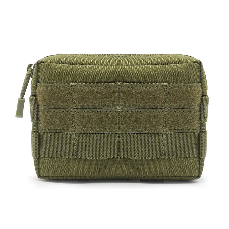 Molle Utility EDC Waist Bag Tactical Pouch Medical First Aid Bag Belt Pouch Outdoor Sports Camping Hunting Waist Belt Pocket