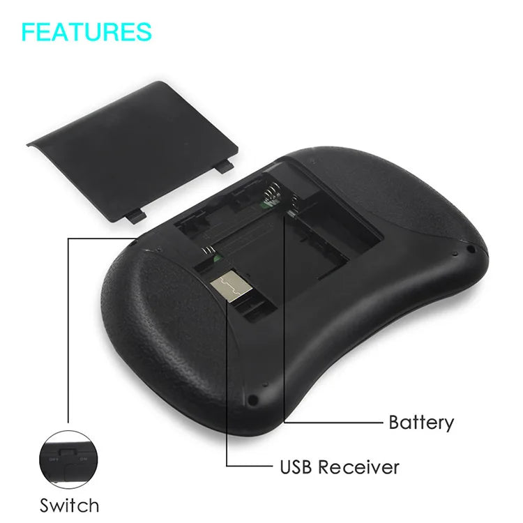 I8 2.4G Mini Wireless Keyboard 2.4GHz Air Mouse Remote Touchpad For Android TV Box PC Smart TV