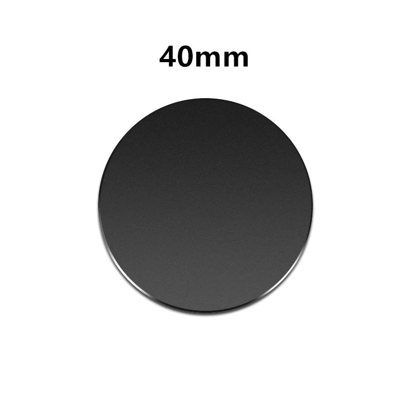 Thin Metal Plate For Magnetic Car Phone Holder Iron Sheet Sticker Disk For Magnet Tablet Desk Phone Car Stand Mount Round