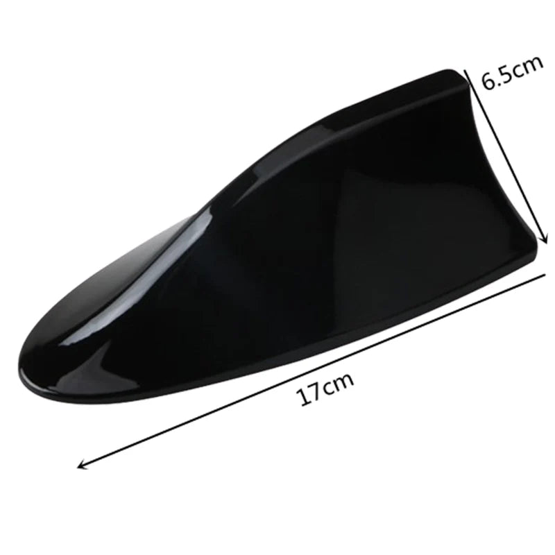 Car Shark Fin Antenna Cover Base Replacement Radio Signal Aerials Roof Exterior Accessories Decoration