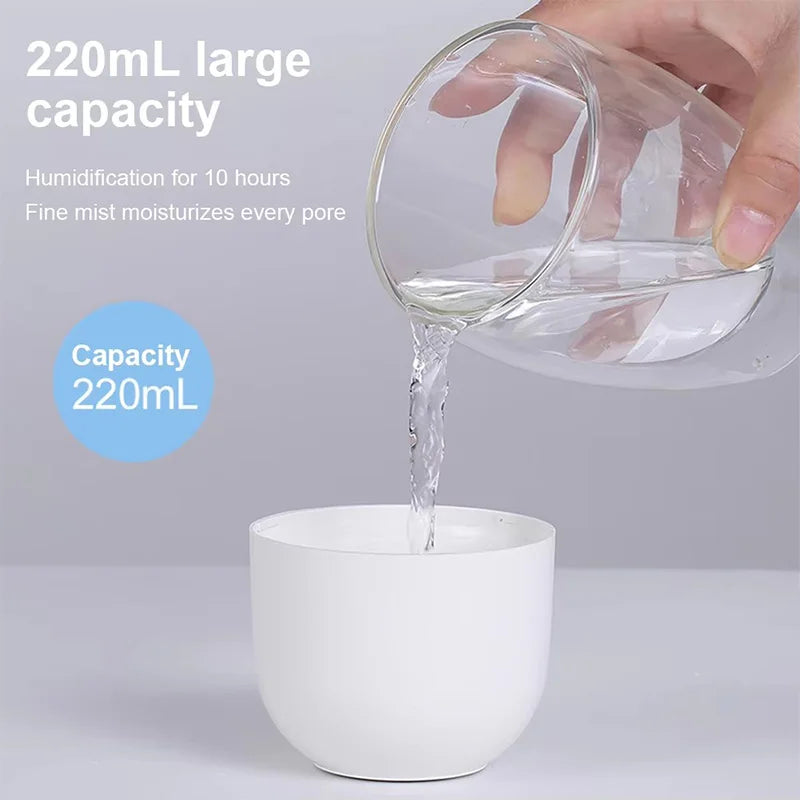 Mini Portable Water Drop Air Humidifier USB Desktop Indoor Household Mute Air Atomization Humidifier