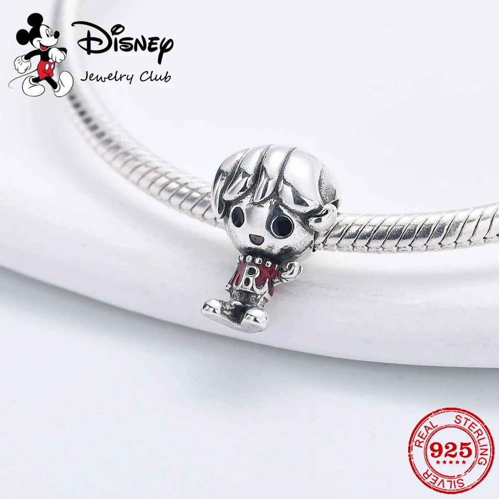 Disney Minnie Mouse Rocket Raccoon Charms Pendant Fit Pandora Charms Silver 925 Original Bracelet Beads Charm for Jewelry Gift