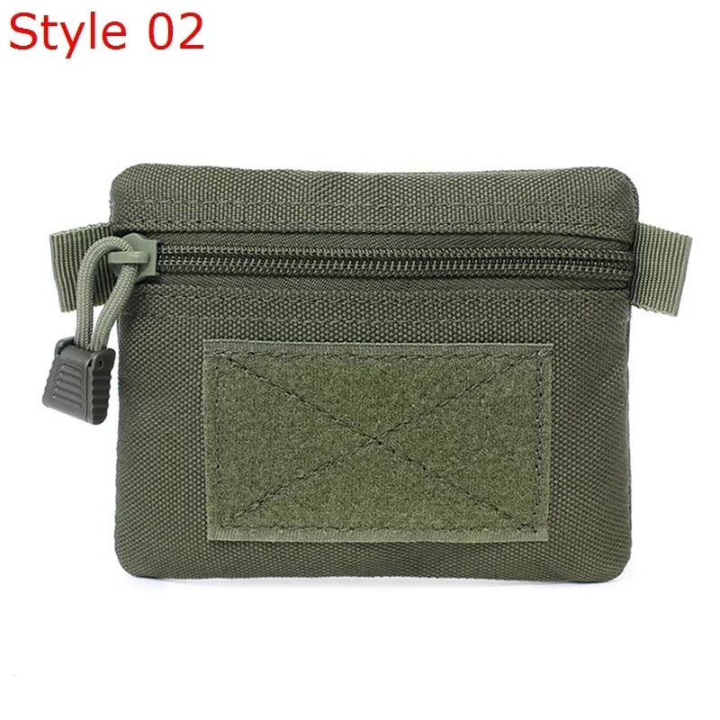 Molle waist bag, men's mobile phone bag, camping EDC bag