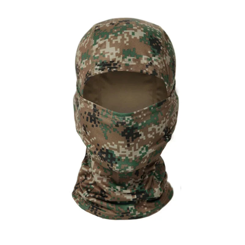 Tactical Balaclava Bicycle Riding Windproof Full Cover Outdoor Hunting Hiking Head Warm Shield Ski Scarf