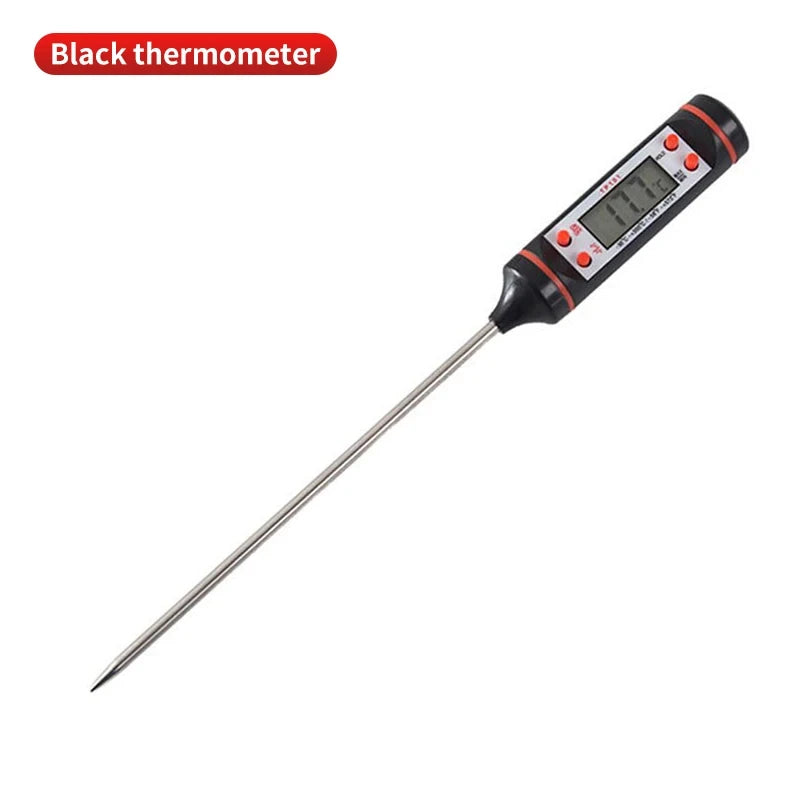 Thermometer Digital Probe Thermometer Kitchen Water Temperature Oil Thermometer Barbecue Baking Temperature Measurement