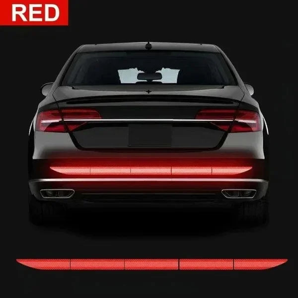 90cm Car Sticker Reflective Warning Safety Tape Anti Collision Warning Reflective Sticker for Automobile Trunk Night Reflective