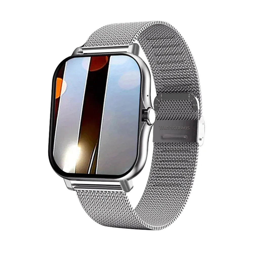 2024 Smartwatch with Information Notifications Sleep Monitoring Bluetooth Calling Sedentary Alerts and Ultra-Low Power Chip