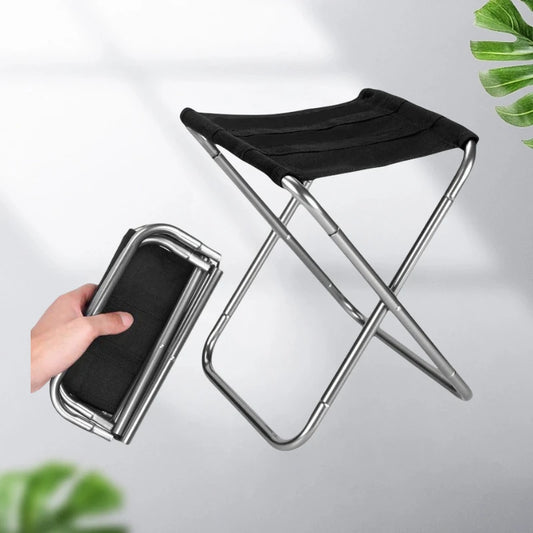 Portable Foldable Chair Outdoor Mini Camping Beach Chairs Folding Train Travel Picnic Fishing Camping Chair Household Product