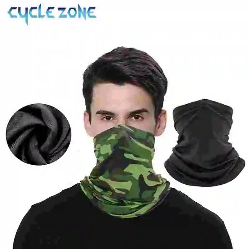 Cycling Mask Breathable Sunscreen Scarf Outdoor Scarf Neck Warmer Winter Bike Mask Headgear for Hiking Fishing Cycling Equipment