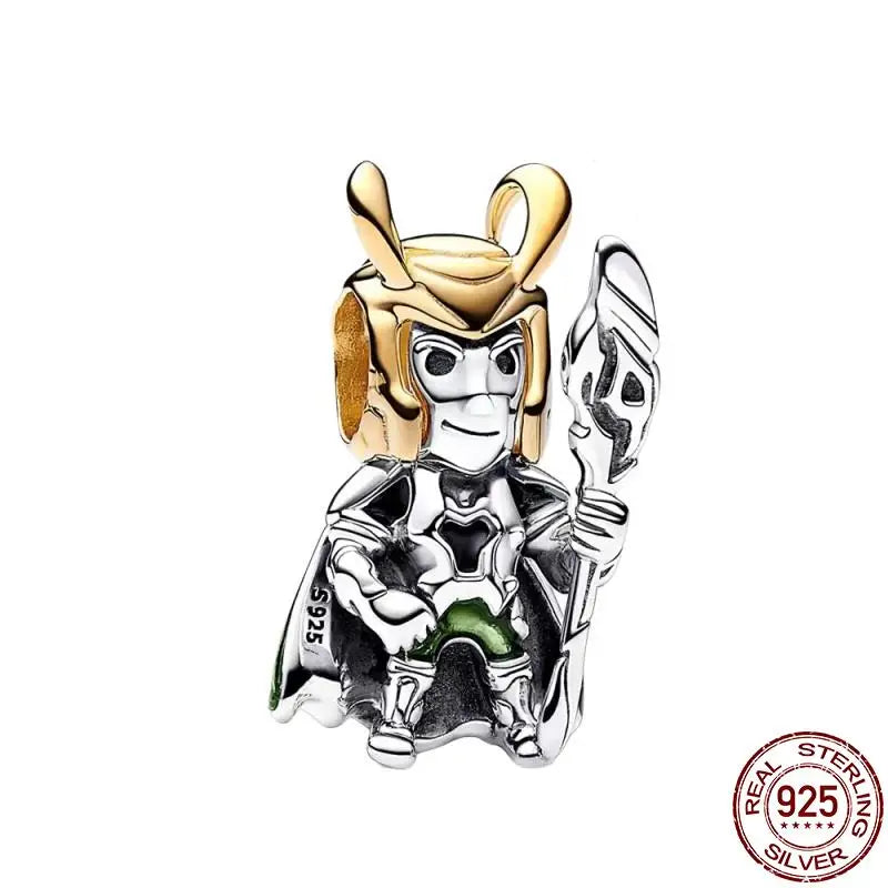 New Charm plata de ley 925 Silver Disney Star Warsries Mandalorian Helmet Charm Bead Fit Original brand bracelet Birthday Gift