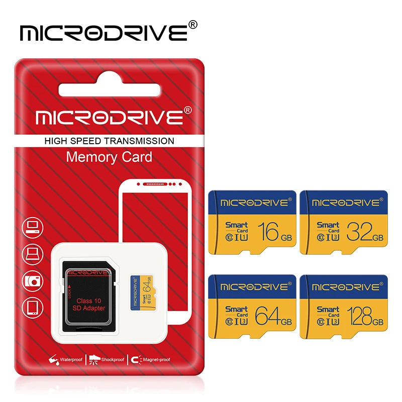 Original Micro TF/SD Card 4GB 8GB 16GB 32GB 64GB 128GB Flash Class 10 SD Card 256GB Memory Card 512GB memorycard For Phone