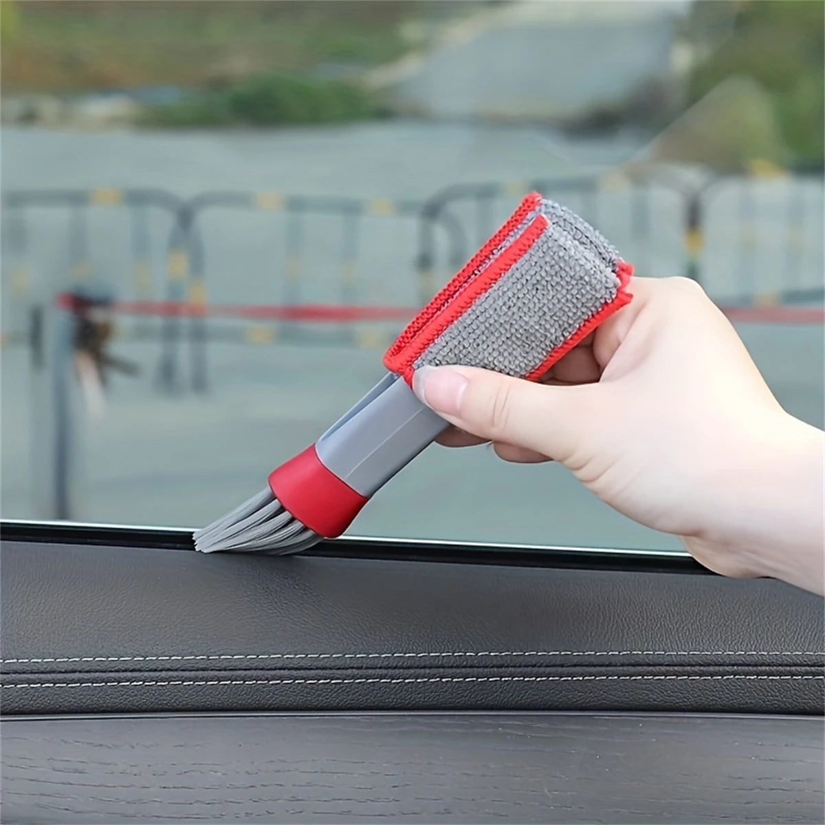 Car Cleaning Brush Air Conditioner Outlet Cleaning Tool Multi-purpose Dust Brush Interior Multi-purpose Brush Auto Accessories