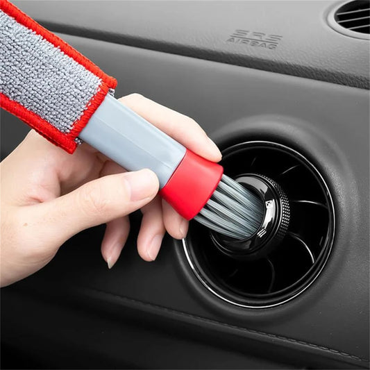 Car Cleaning Brush Air Conditioner Outlet Cleaning Tool Multi-purpose Dust Brush Interior Multi-purpose Brush Auto Accessories