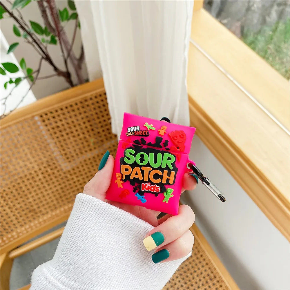 for AirPods 4 Case 3D Snacks Sugar Drinks Creative Earphone Case for AirPods Pro 1 2 3 Cartoon Silicone Cover for AirPods Pro 2