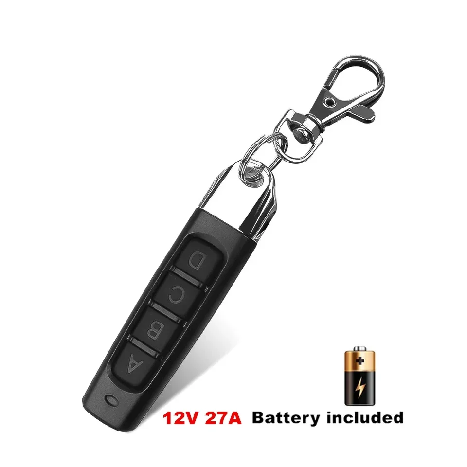 433MHZ Copy Remote Control Auto 4 Channe Code Garage Gate Door Opener Remote Control Duplicator Cloning Code Car Key