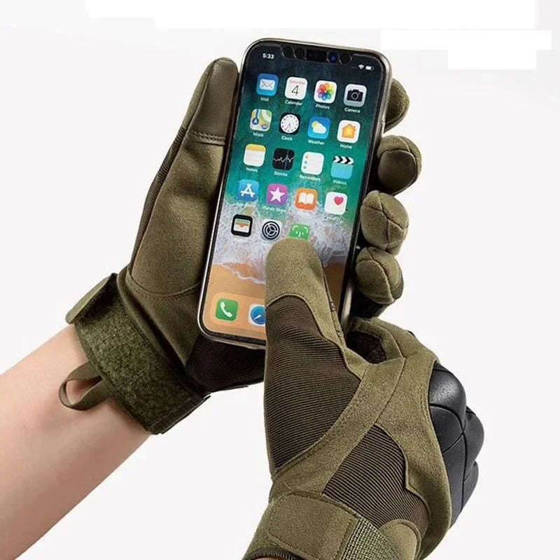 Tactical Gloves Shooting Gloves Touch Design Fitness Protection Sports Motorcycle Hunting Full Finger Walking Gloves