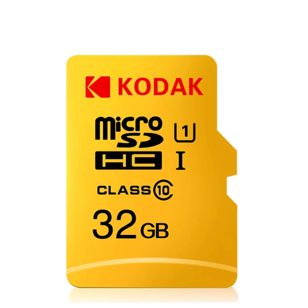 KODAK Micro SD 64GB 32GB Flash TF SD Card Class10 U3 V30 4K Memory Card 128GB 256GB For Phone Drone Camera