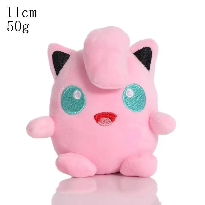 Clearance_Original Pokemon Plush Keychain Cartoon Toys Pikachu Charmander Psyduck Squirtle Snorlax Wobbuffet Doll Kids Kawai Toy