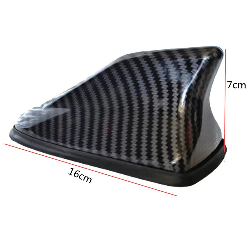 Car Shark Fin Antenna Cover Base Replacement Radio Signal Aerials Roof Exterior Accessories Decoration