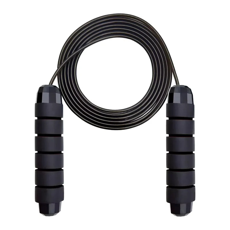 Jump Rope Adjustable Steel Skipping Rope Rapid Speed Jumping Rope Foam Handle Exercise Fitness Home Gym