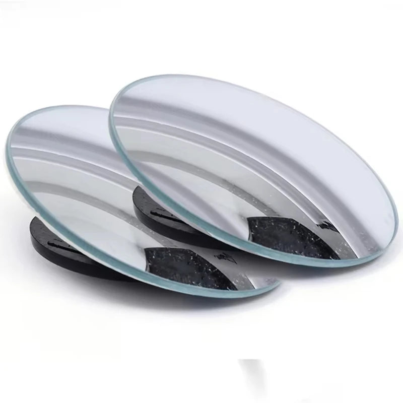 Adjustable Small Round Car Reverse Auxiliary Rearview Convex Mirror Car Blind Spot Rear View Mirror Wide Angle 360 Degree Mirror