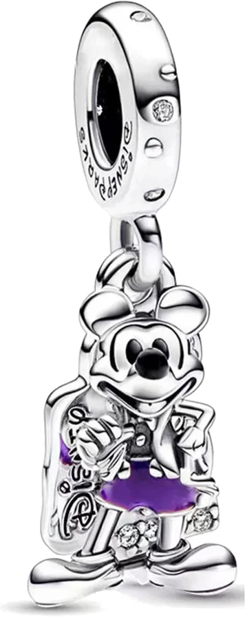 Disney 100th Princess Pumpkin Cart Mickey Minnie Dumbo Charm Stitch Beads Fit Original Pandora Bracelets DIY Jewelry Gifts Toy