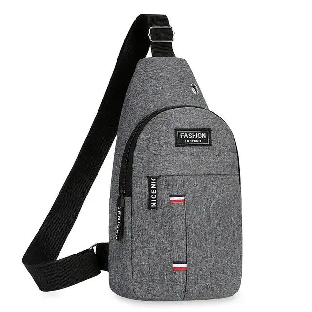 New Men Shoulder Bags Chest Bag Multifuncional Crossbody Bags Travel Sling Bag Men's Chest Bag Cross Body Chest Bag for Men Bag