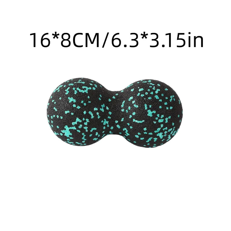 Yoga Peanut Balls Body Massage Fascia Ball Suit Foam Block High Density Muscle Relaxation Lacrosse Exercise Fitness Relieve Pain