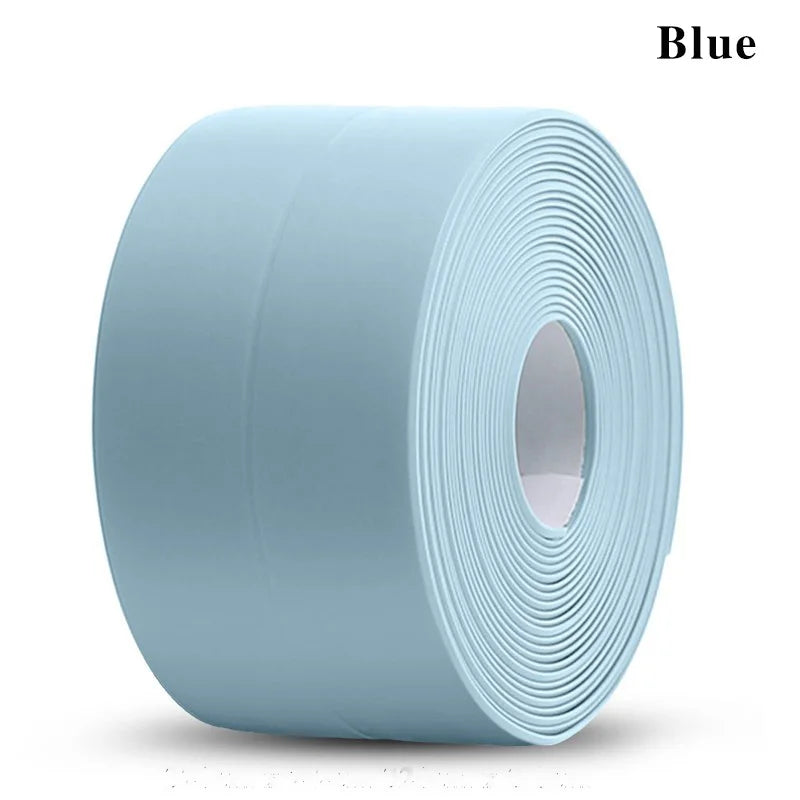 Shower Bath Sealing Tape Strips PVC Self Adhesive Waterproof Wall Sticker for Bathroom Kitchen Seal Caulk Strip Sink Mold Proof