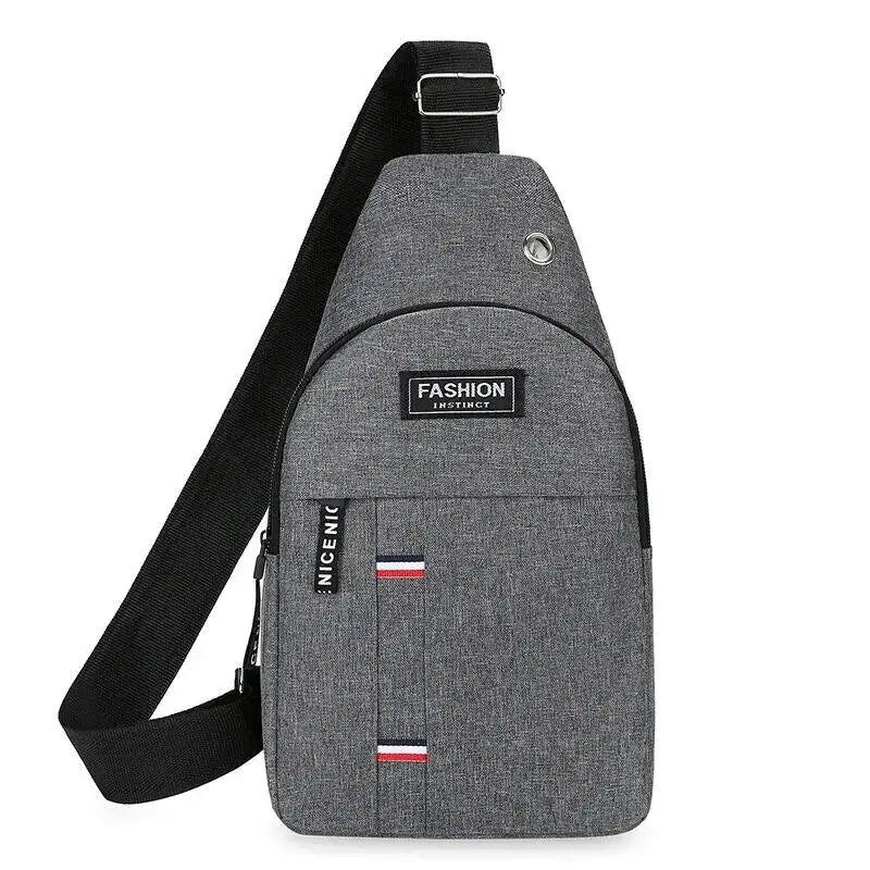 New Men Shoulder Bags Chest Bag Multifuncional Crossbody Bags Travel Sling Bag Men's Chest Bag Cross Body Chest Bag for Men Bag