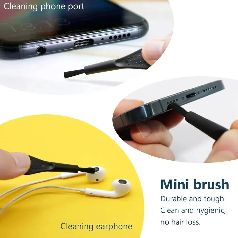 Mini Cleaning Brush Phone Charging Port Dust Cleaning Brush Shower Dust Cleaning Brush Computer Keyboard Cleaner Tool