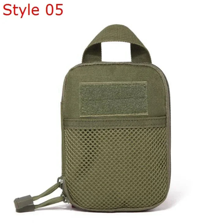 Molle waist bag, men's mobile phone bag, camping EDC bag