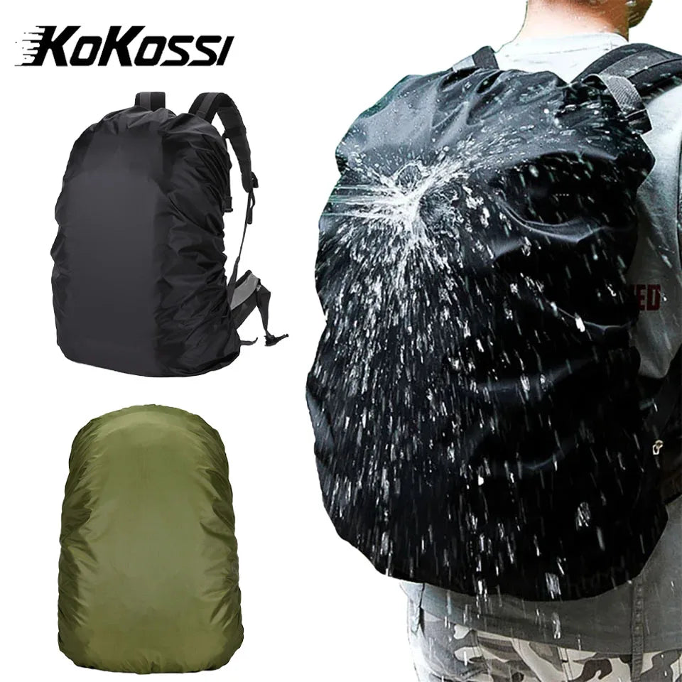 KoKossi 20-80L Lightweight Nylon Water Resistant Waterproof Backpack Outdoor Camping Hiking Travel Cycling Rain Cover Dust Cover