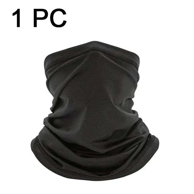 Cycling Mask Breathable Sunscreen Scarf Outdoor Scarf Neck Warmer Winter Bike Mask Headgear for Hiking Fishing Cycling Equipment