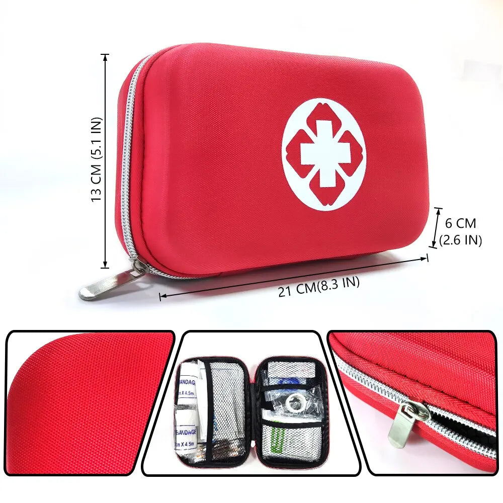 Empty Emergency Medicial EVA First Aid Bag for Travel Camping Car Outdoor First Aid Portable Case Storage