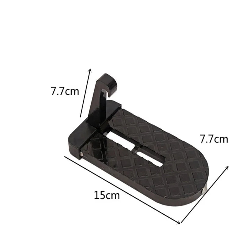 Foldable Car Roof Rack Step Car Door Step Multifunction Universal Latch Hook Foot Pedal Aluminium Alloy Safety car accessories