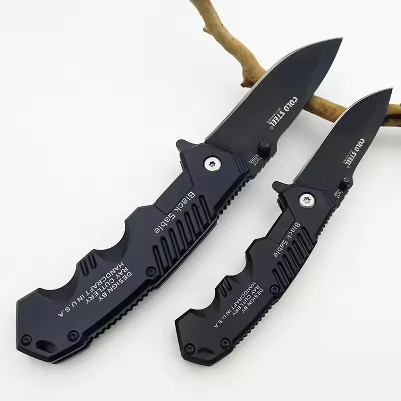 EDC Sharp Stainless Steel Folding Knife Outdoor Camping Tactical Hunting Knife Pocket Knife Sharp and Durable S/L