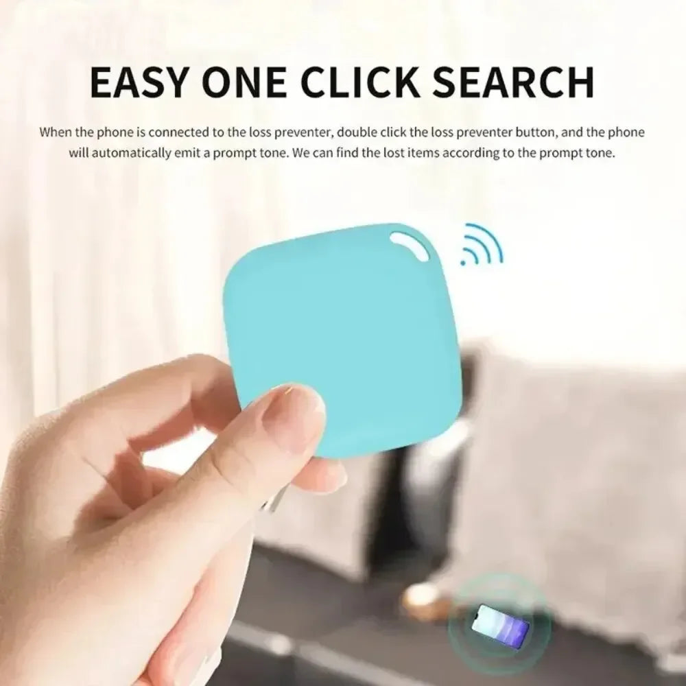 Clearance_Mini Bluetooth 5.0 Tracker AntiLost Device Round Pet Kids Bag Wallet Tracking Smart Finder Locator gps tracker  wirele