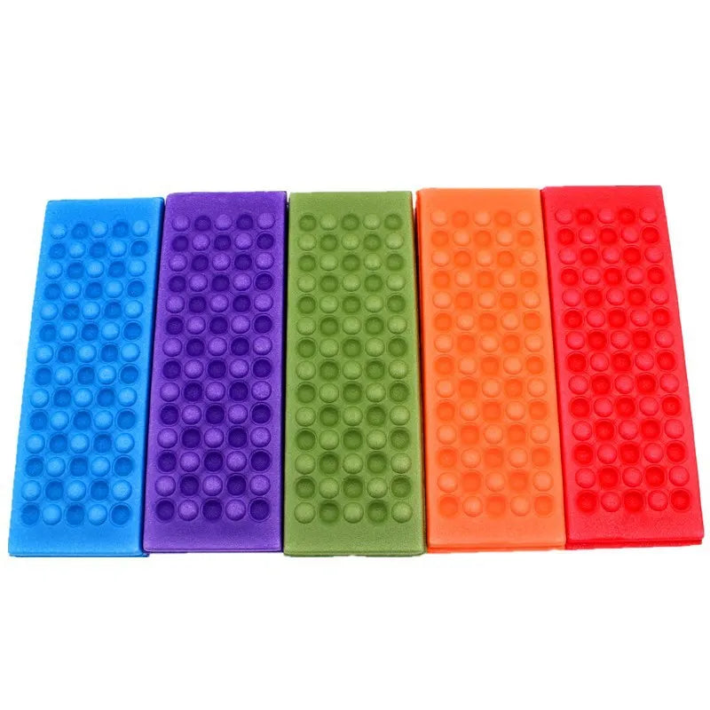 Outdoor camping seat mat Floor mat 4 Folding foam mat Waterproof insulation portable moisture-proof picnic mat Butt mat