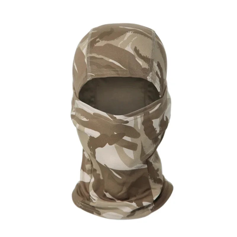 Tactical Balaclava Bicycle Riding Windproof Full Cover Outdoor Hunting Hiking Head Warm Shield Ski Scarf